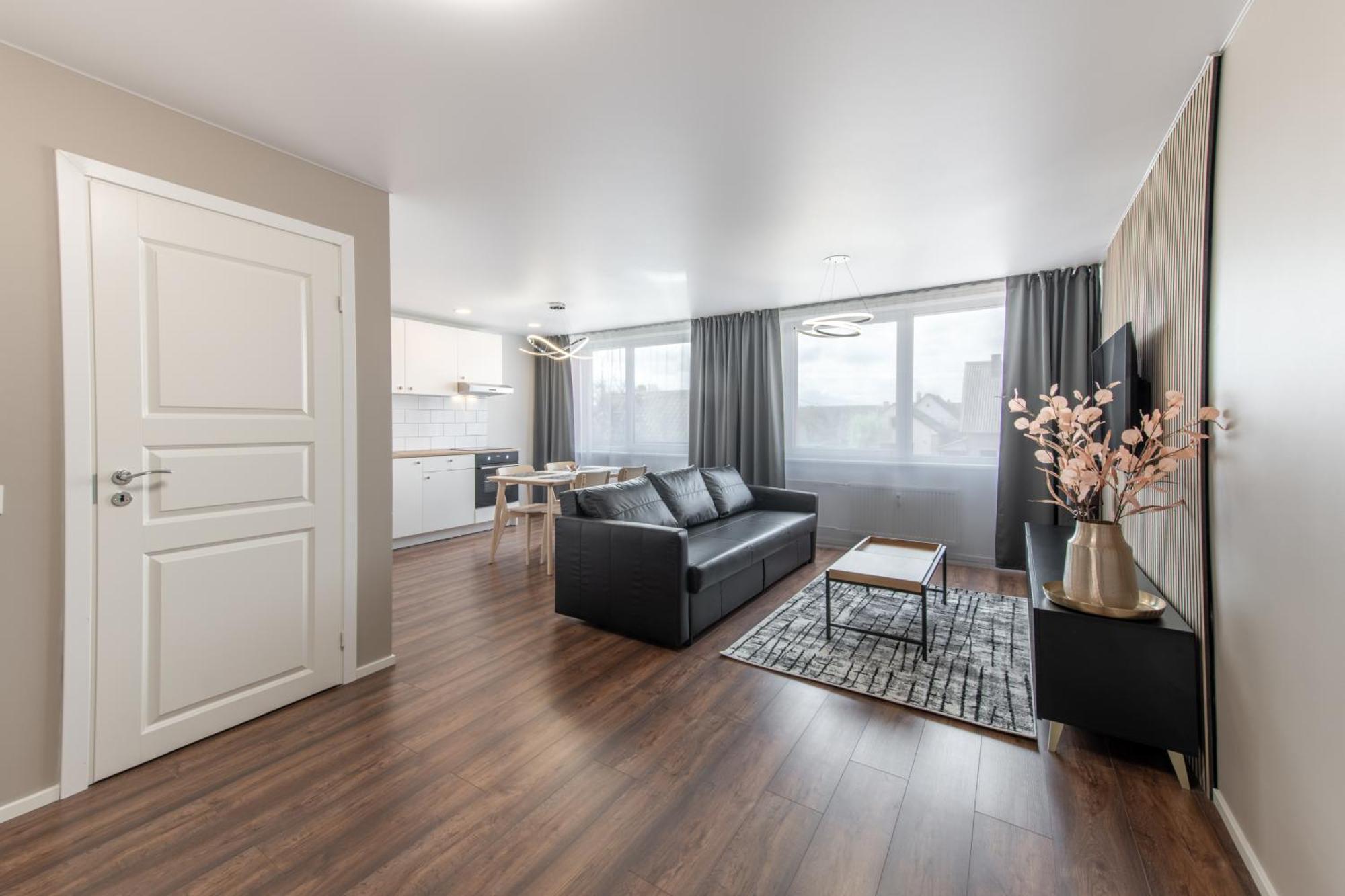Radziwiliszki Stiklo Apartamentai מראה חיצוני תמונה